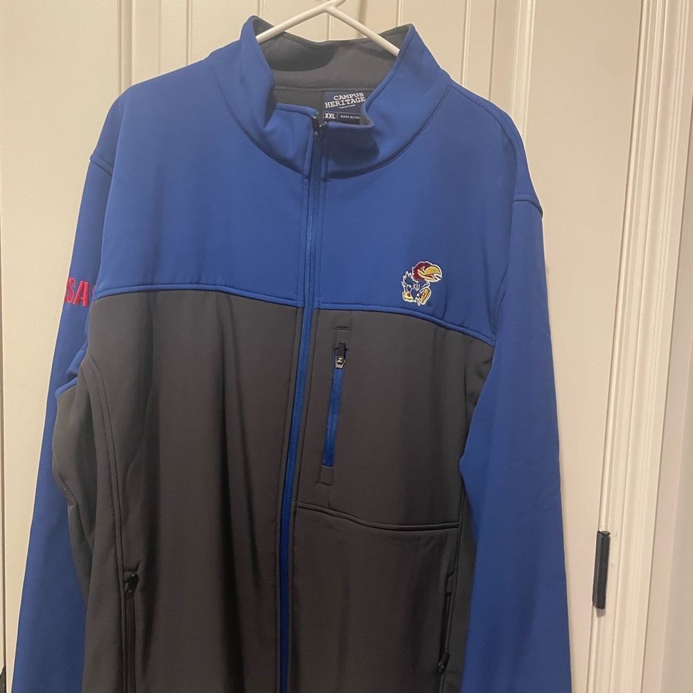 Men’s XXL KU Jayhawks Pullover - NWT